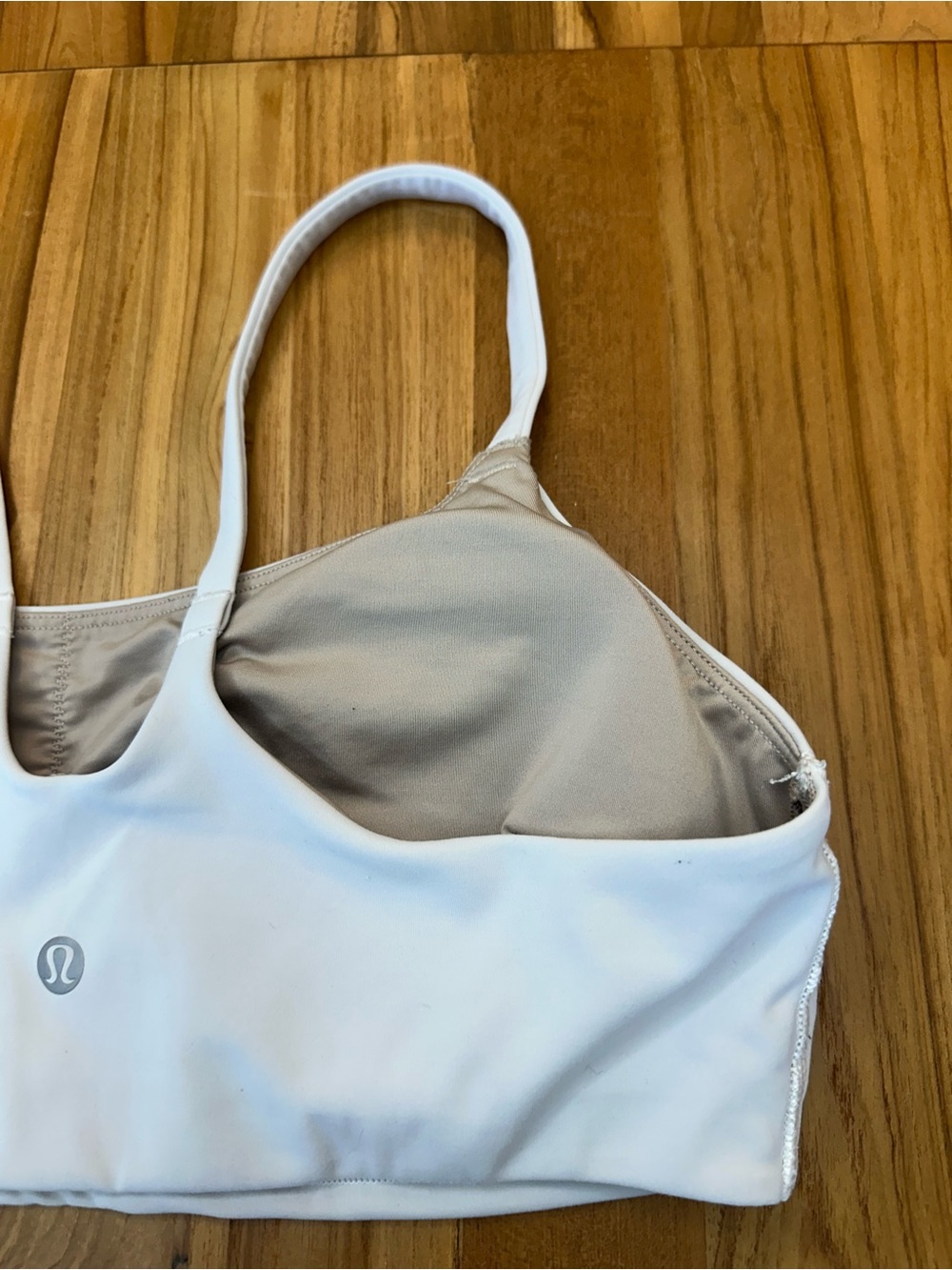 lululemon athletica White Scoop Neck Swim Bralette - Picture 7 of 11